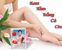 Kem tắm trắng hiệu quả nên xài